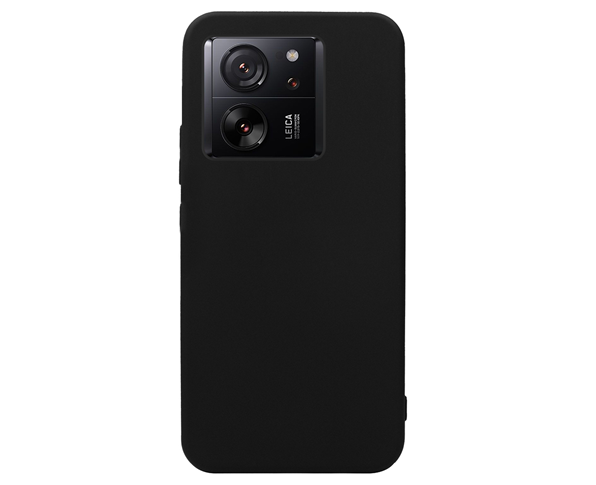 Vivid Σετ Θήκη Σιλικόνης & Full Face Tempered Glass - Xiaomi 13T / 13T Pro - Black (VIMAT323GLASSBK)