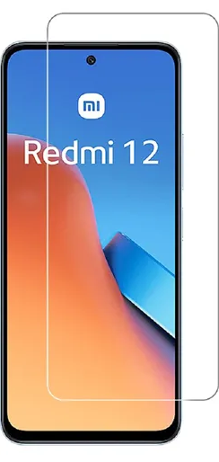 Vivid Σετ Θήκη Σιλικόνης & Tempered Glass - Xiaomi Redmi 12 - Transparent / Black (VIMAT319BKGLASSTN)
