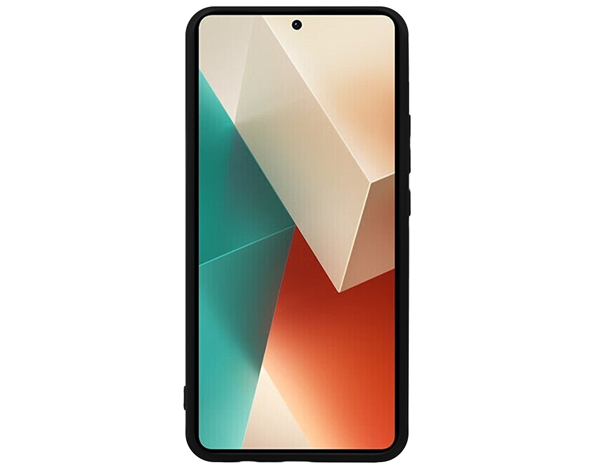 Σετ Θήκη Σιλικόνης & Tempered Glass - Xiaomi Redmi Note 13 5G - Vivid Set - Transparent / Black (VIMAT354BKGLASSTN)