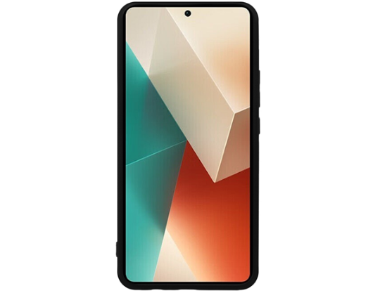 Σετ Θήκη Σιλικόνης & Tempered Glass - Xiaomi Redmi Note 13 Pro 5G / Poco X6 - Vivid Set - Transparent / Black (VIMAT352BKGLAS
