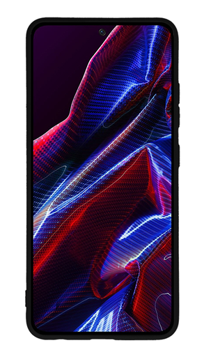 Vivid Σετ Θήκη Σιλικόνης & Tempered Glass - Xiaomi Redmi Note 12 5G / Poco X5 - Transparent / Black (VIMAT285BKGLASSTN)
