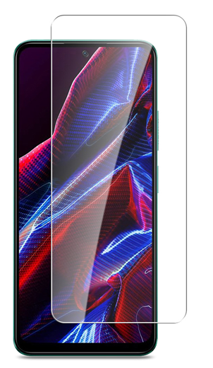 Vivid Σετ Θήκη Σιλικόνης & Tempered Glass - Xiaomi Redmi Note 12 5G / Poco X5 - Transparent / Black (VIMAT285BKGLASSTN)