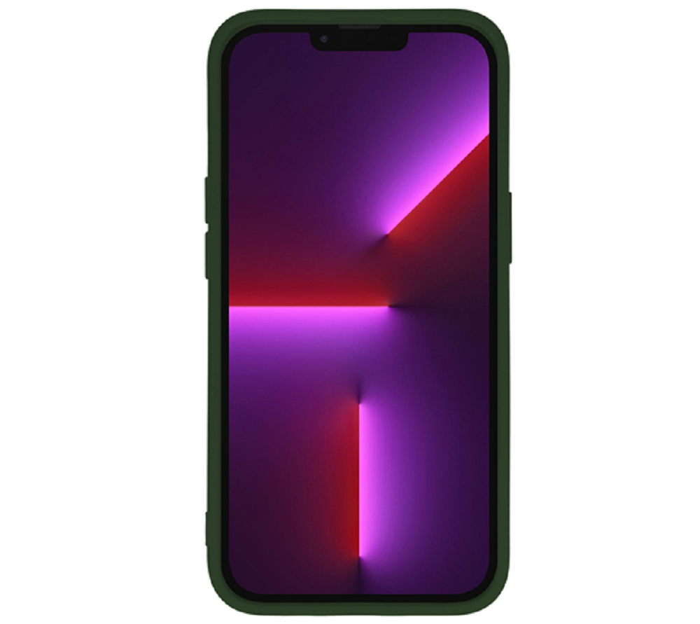 Vivid Silicone Cover - Θήκη Σιλικόνης Apple iPhone 13 Pro - Army Green (VISILI197ARMYGR)