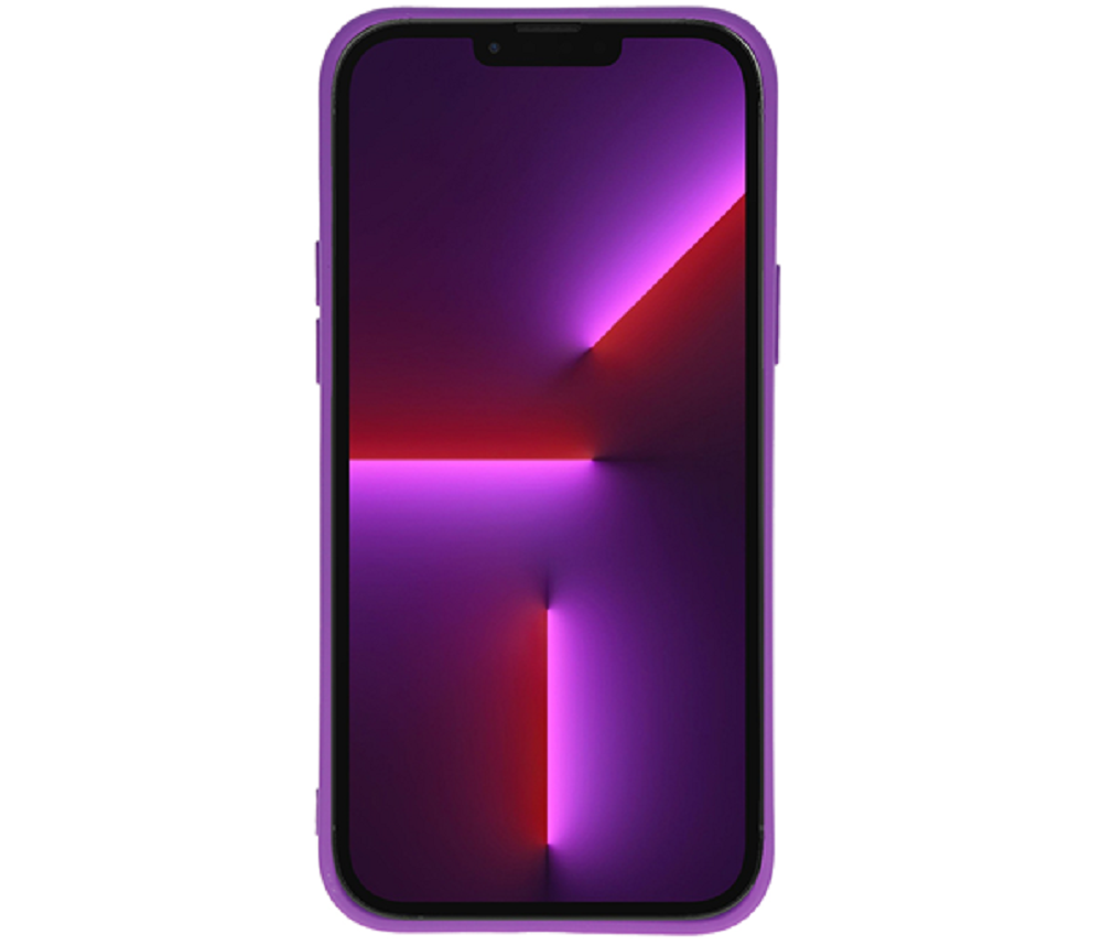 Vivid Silicone Cover - Θήκη Σιλικόνης Apple iPhone 13 Pro - Dark Purple (VISILI197DARKPUR)