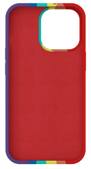 Vivid Silicone Cover - Θήκη Σιλικόνης Apple iPhone 13 Pro - Rainbow (VISILI197RAINBOW)