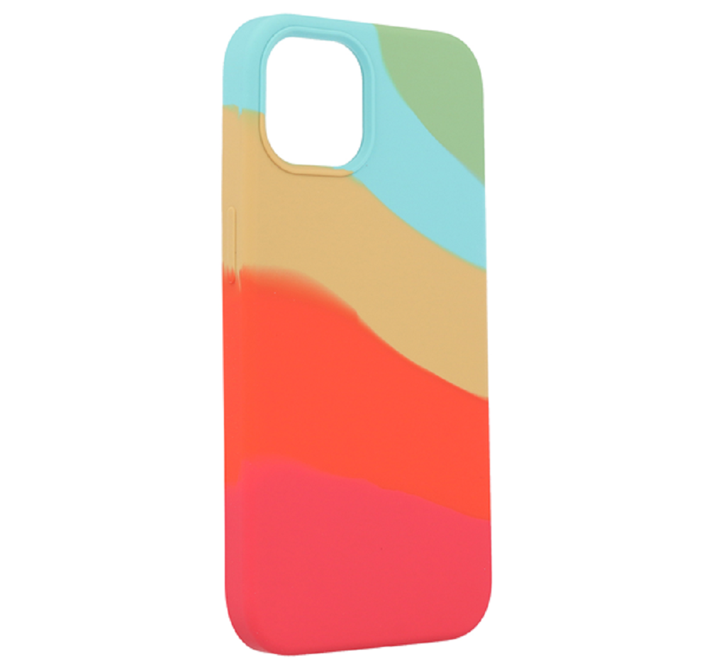 Vivid Silicone Cover - Θήκη Σιλικόνης Apple iPhone 13 Pro - Rainbow Waves (VISILI197RAINBOWAVES)