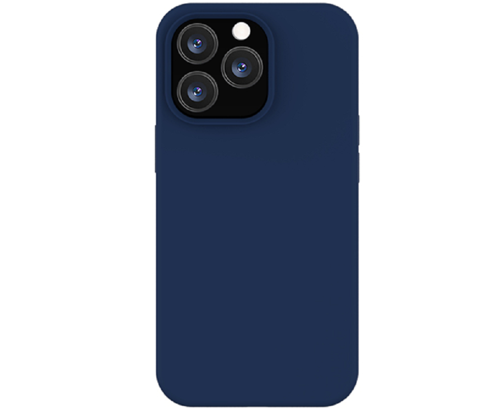Vivid Silicone MagSafe - Premium Θήκη Σιλικόνης Apple iPhone 13 Pro Max - Navy Blue (VIMAGLI198BL)