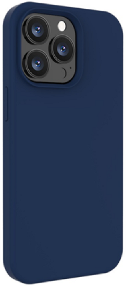 Vivid Silicone MagSafe - Premium Θήκη Σιλικόνης Apple iPhone 13 Pro Max - Navy Blue (VIMAGLI198BL)