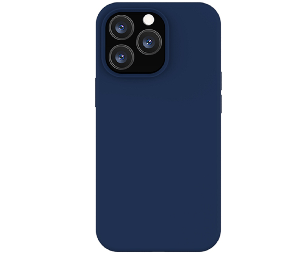 Vivid Silicone MagSafe - Premium Θήκη Σιλικόνης Apple iPhone 13 Pro - Navy Blue (VIMAGLI197BL)