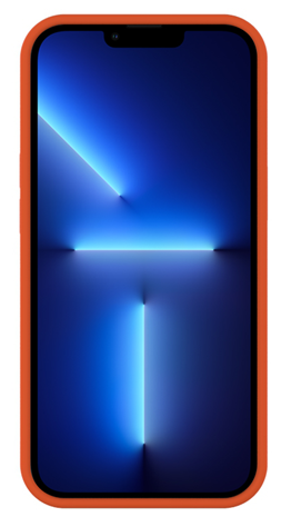 Vivid Silicone MagSafe Θήκη Σιλικόνης Apple iPhone 13 mini - Orange Red (VIMAGLI195ORG)
