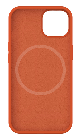 Vivid Silicone MagSafe Θήκη Σιλικόνης Apple iPhone 13 mini - Orange Red (VIMAGLI195ORG)