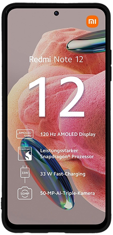 Vivid Silicone - Θήκη Σιλικόνης Xiaomi Redmi Note 12 4G - Black (VIMAT284BK)