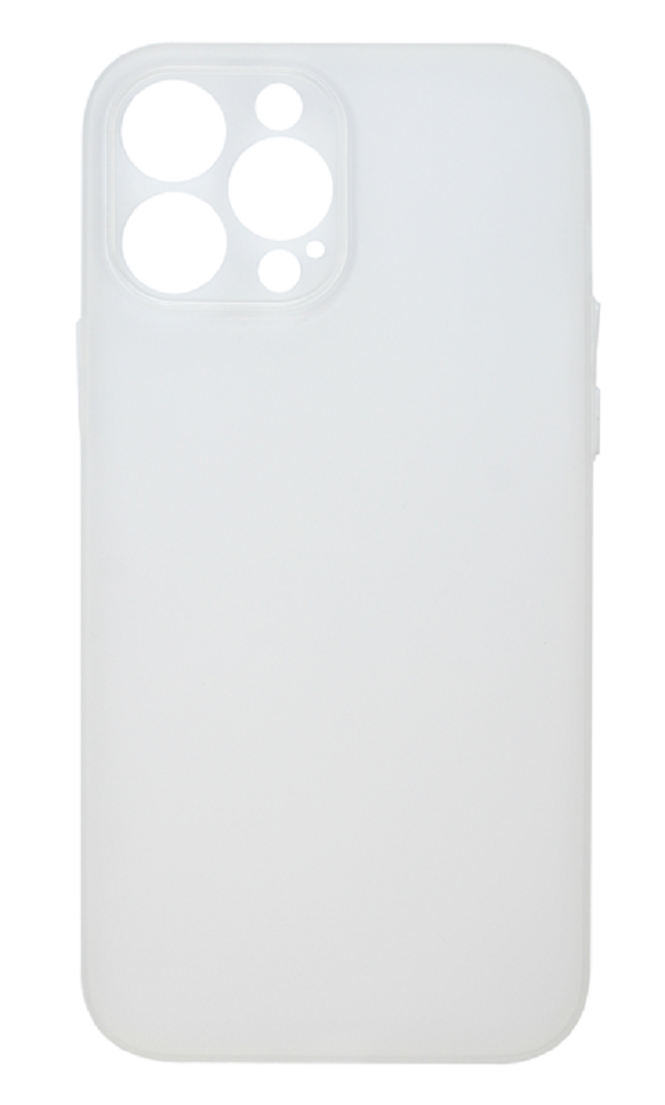 Vivid Θήκη Σιλικόνης Slim Apple iPhone 13 Pro Max - Transparent / White (VISLIM198WT)