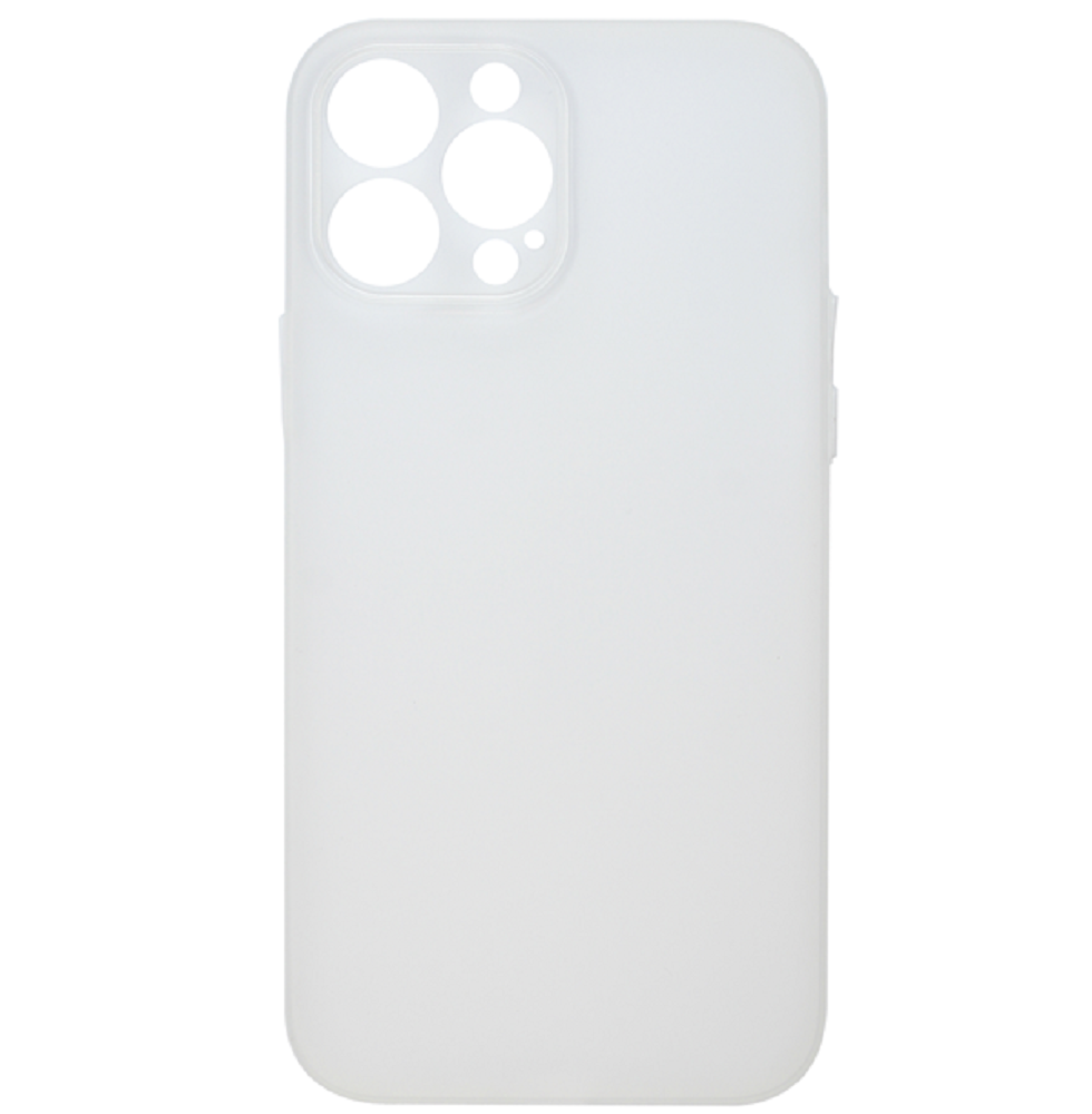 Vivid Θήκη Σιλικόνης Slim Apple iPhone 13 Pro - Transparent / White (VISLIM197WT)
