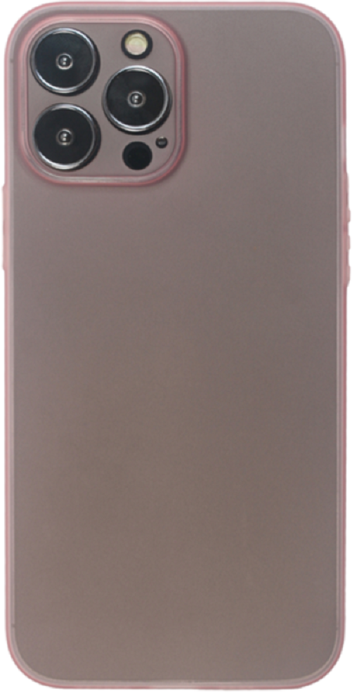 Vivid Θήκη Σιλικόνης Slim Apple iPhone 13 Pro -Transparent / Pink (VISLIM197PK)