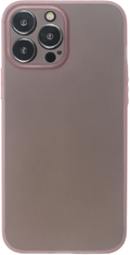 Vivid Θήκη Σιλικόνης Slim Apple iPhone 13 Pro -Transparent / Pink (VISLIM197PK)