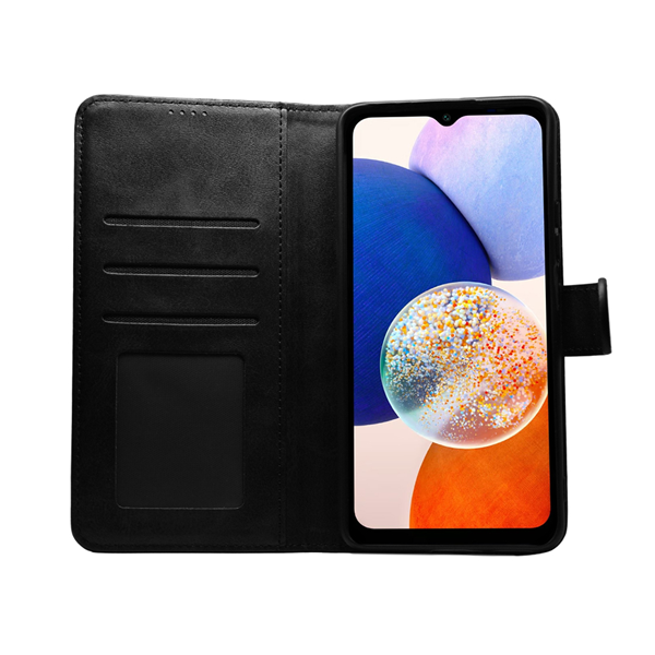 Vivid Wallet Book - Θήκη - Πορτοφόλι Samsung Galaxy A14 - Black (VIBOOK292BK)
