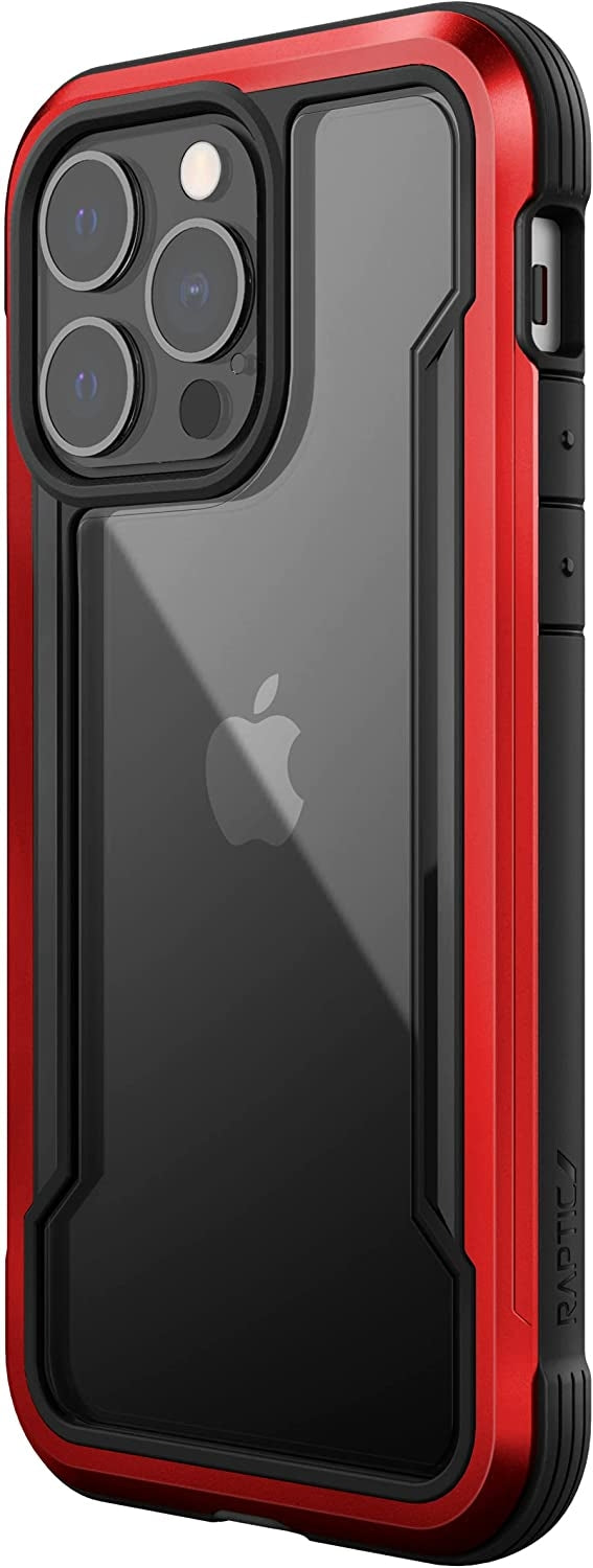 X-Doria Raptic Shield Pro Ανθεκτική Αντιμικροβιακή Θήκη Apple iPhone 13 Pro - Red (472708)